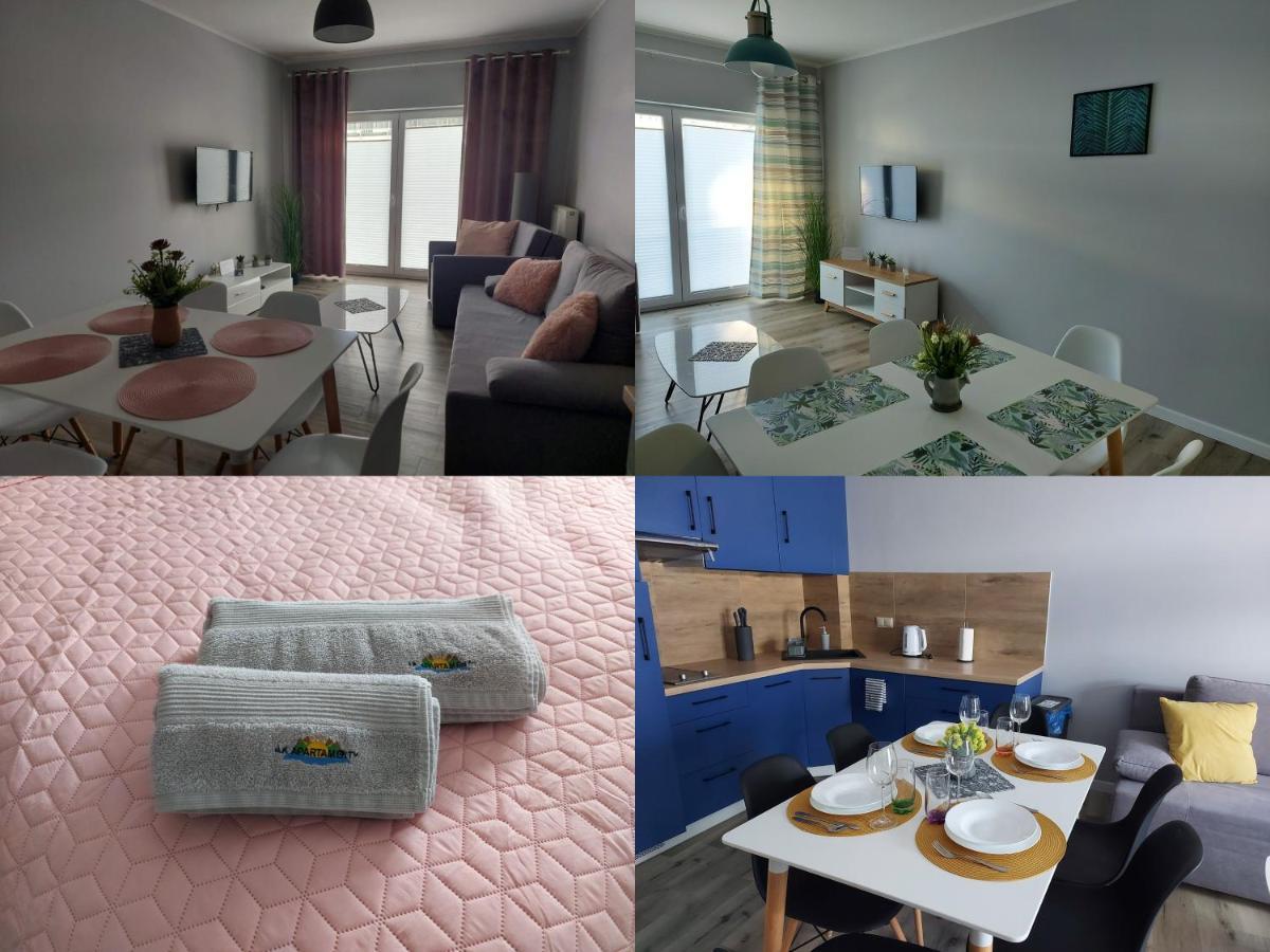 Apartamenty Z Tarasami "Mietowy Spokoj 15" "Romantyczna Szarosc 16" "Niebieska Elegancja 17" Maksymalnie Dla 6 Osob 波别罗沃 外观 照片