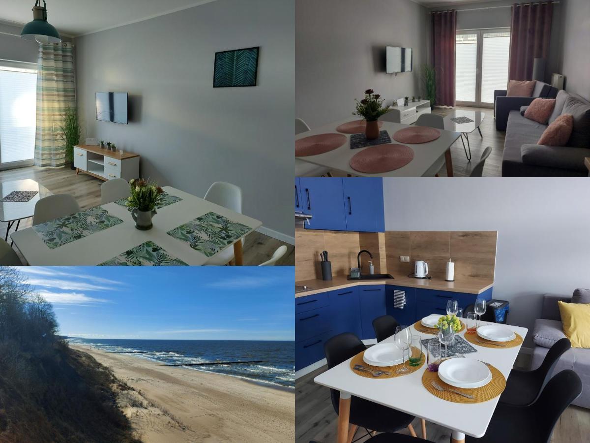 Apartamenty Z Tarasami "Mietowy Spokoj 15" "Romantyczna Szarosc 16" "Niebieska Elegancja 17" Maksymalnie Dla 6 Osob 波别罗沃 外观 照片